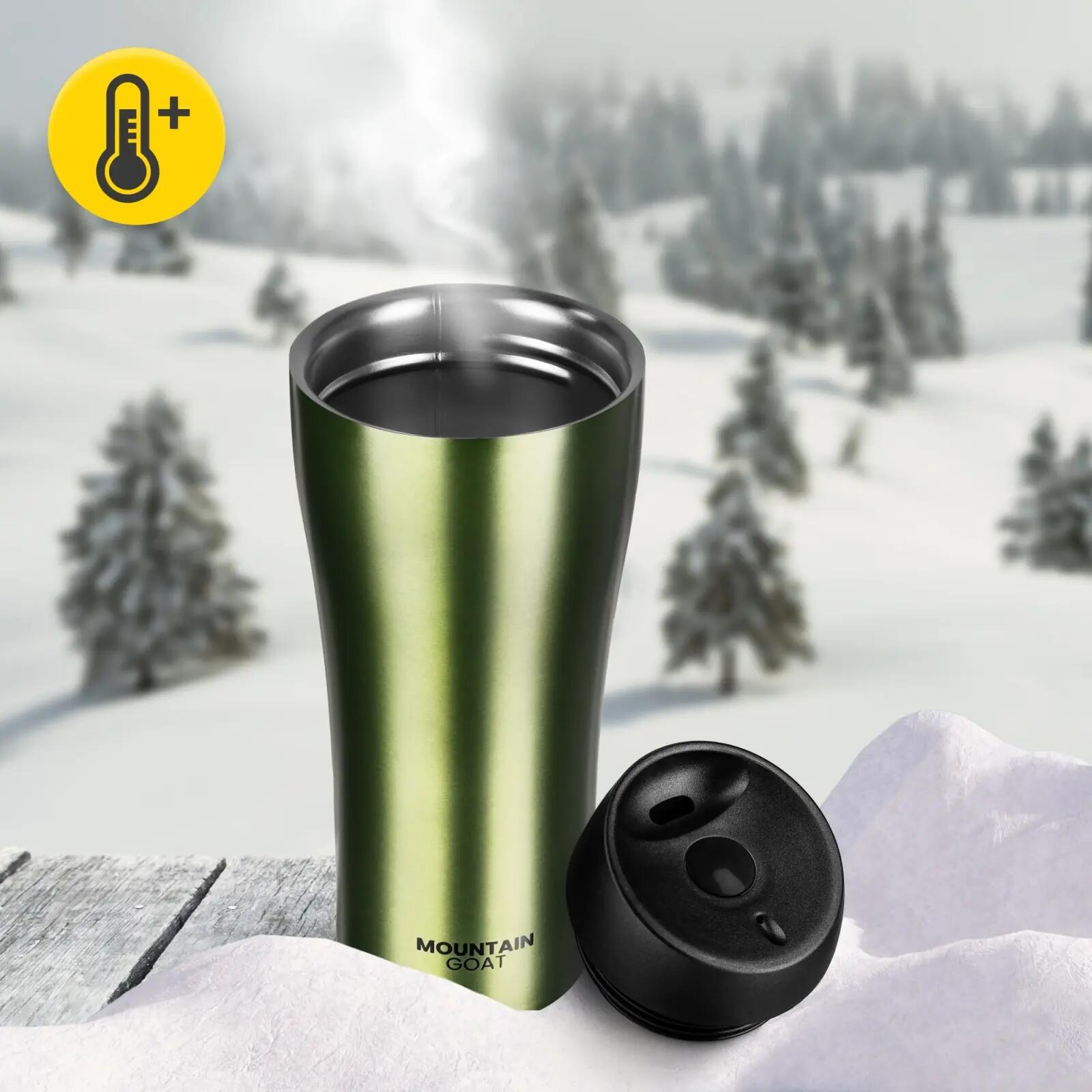 MOUNTAIN GOAT Thermobecher für Kaffee und Tee 380 ml 2/7