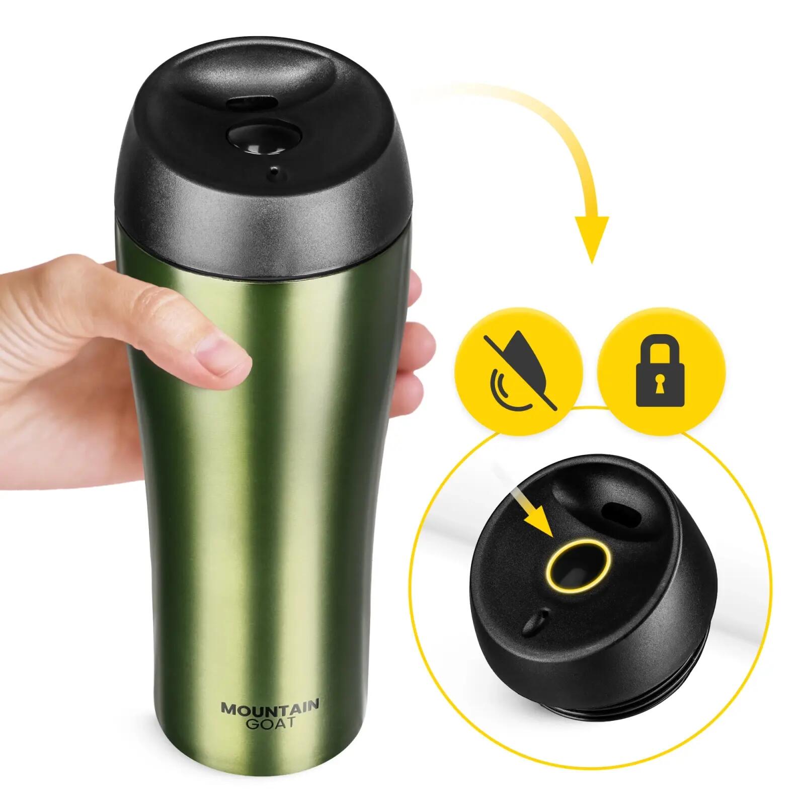 MOUNTAIN GOAT Thermobecher für Kaffee und Tee 380 ml 5/7