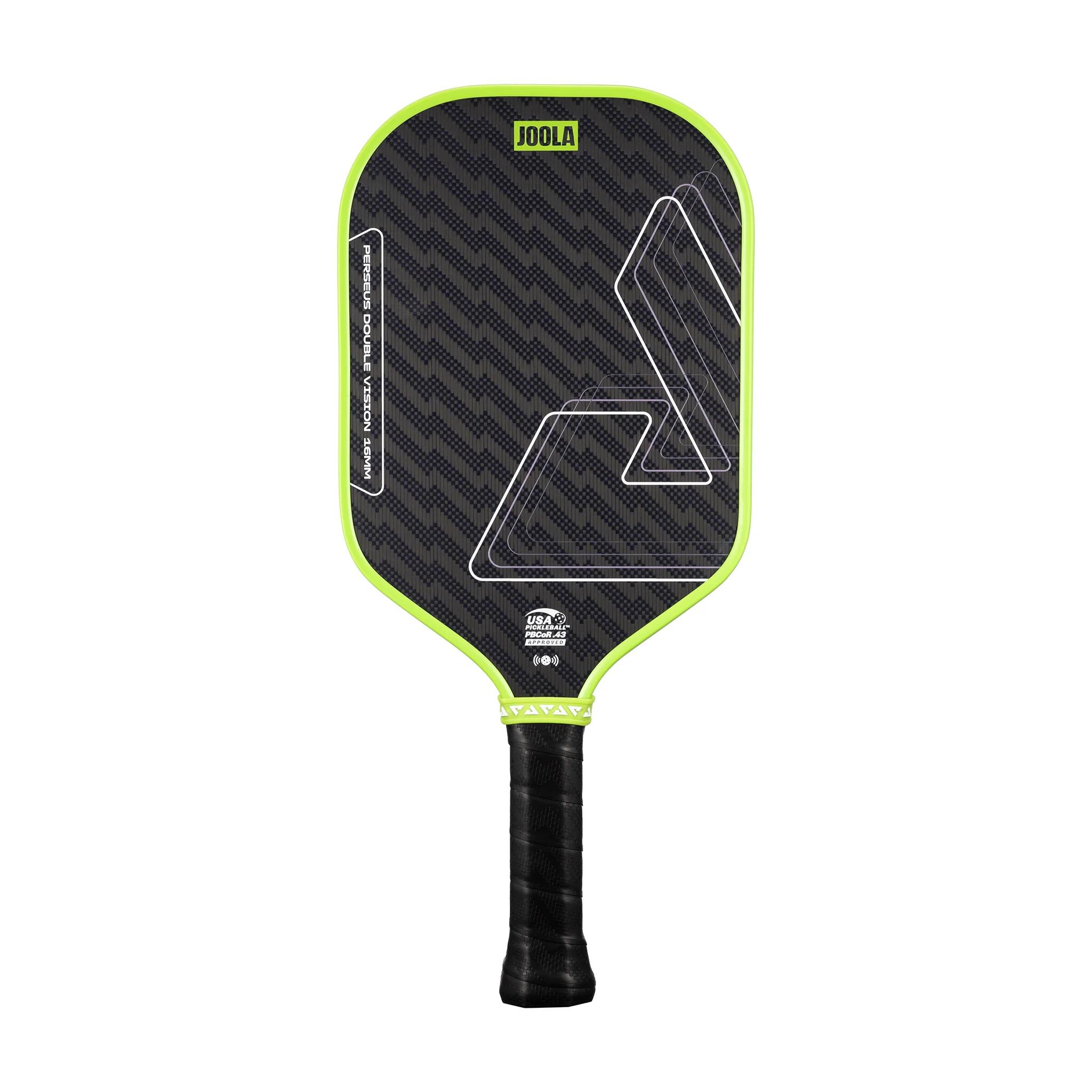 Pala de pickleballe Perseus Double Vision 16 - Charge Green 3/6