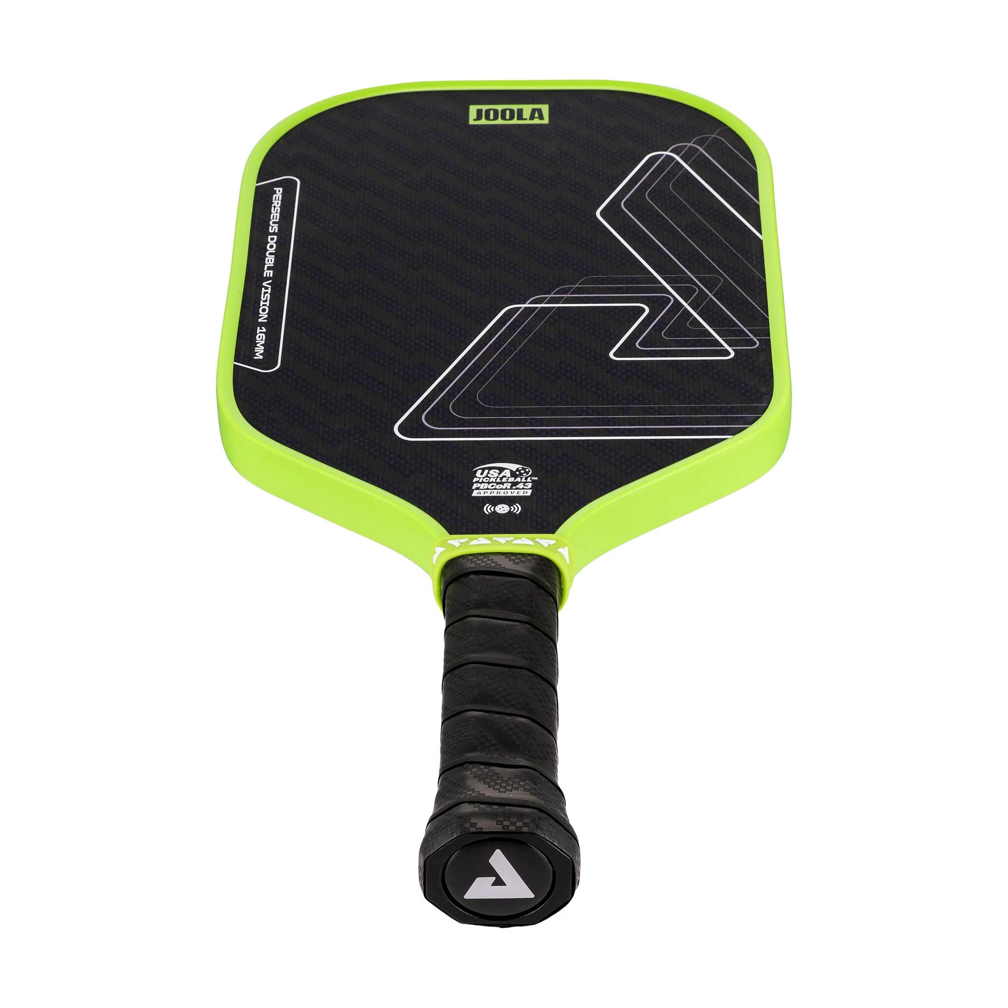 Pala de pickleballe Perseus Double Vision 16 - Charge Green 2/6