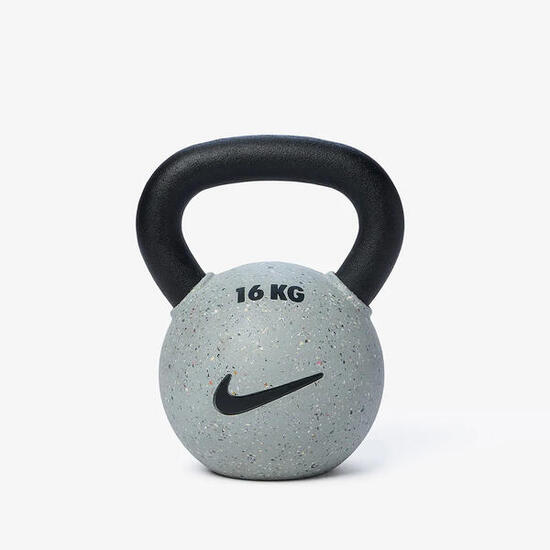 Kettlebell Nike Rubber Coated (Wolf Grey) - 8 Kg
