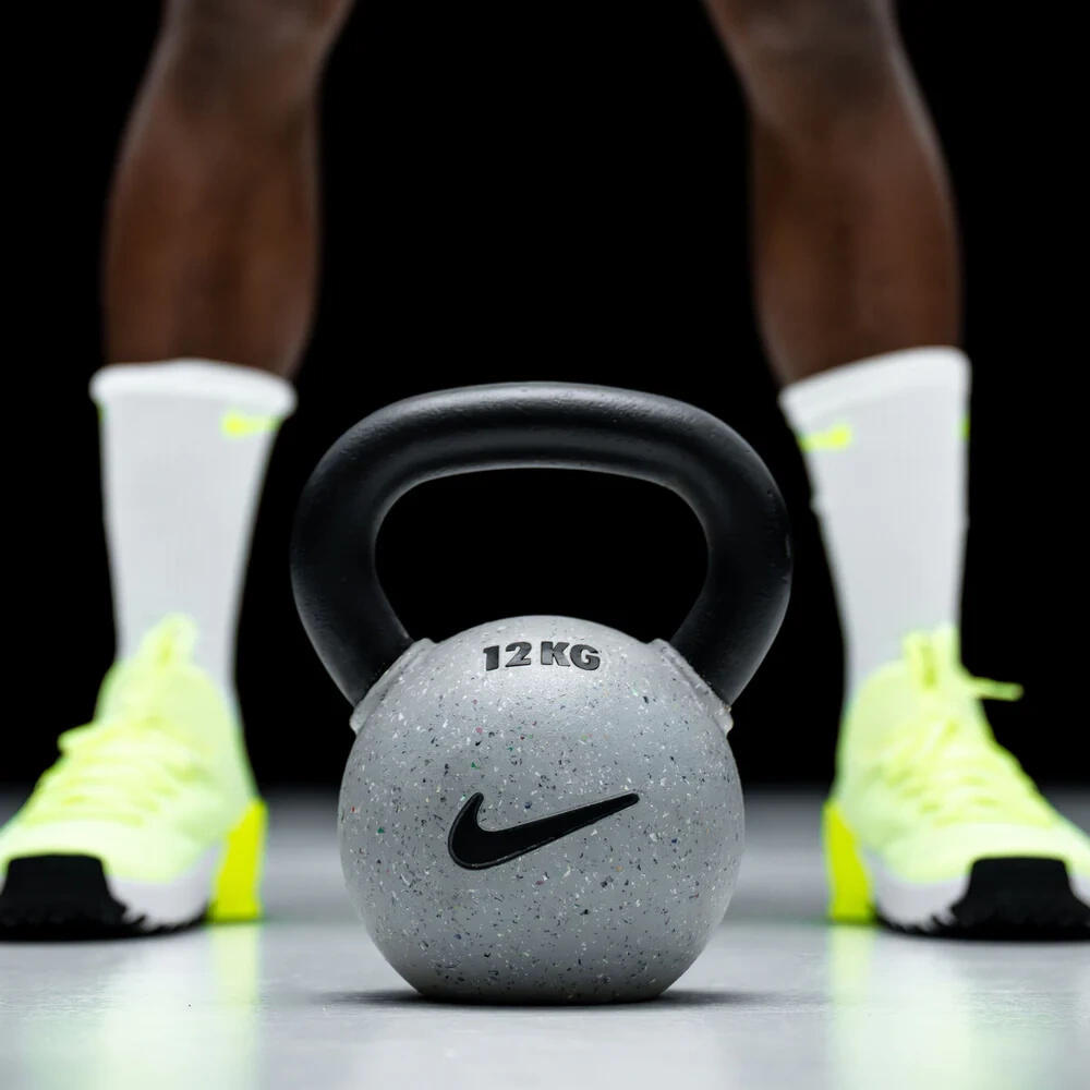 Kettlebell Nike Rubber Coated (Wolf Grey) - 6 Kg 3/6