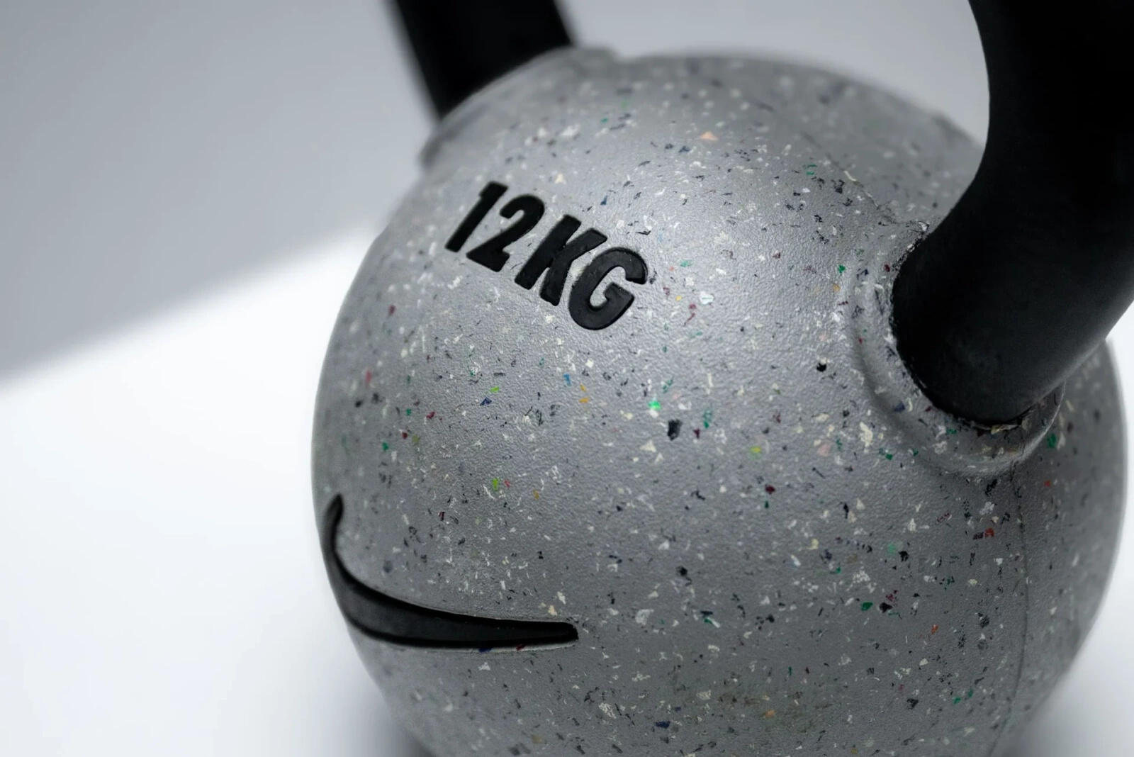 Kettlebell Nike Rubber Coated (Wolf Grey) - 6 Kg 6/6