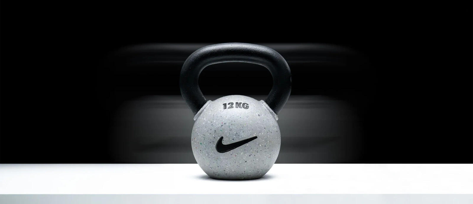 Kettlebell Nike Rubber Coated (Wolf Grey) - 6 Kg 5/6