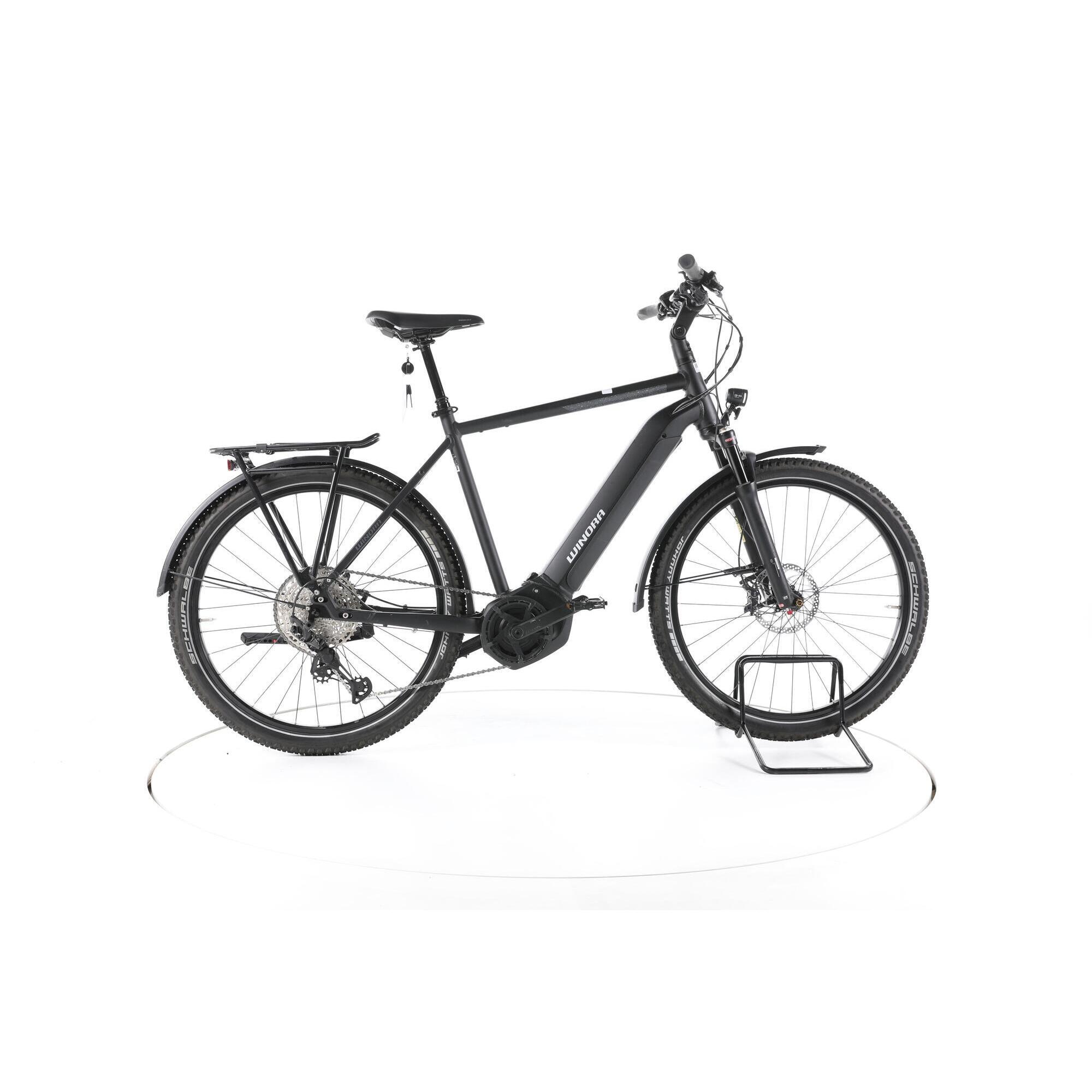 Winora - Reconditionné - Winora Yucatan 12 Pro Trekking Vélo Électrique - Très Bon - Vélo De Voyage - Noir - 56 - Decathlon