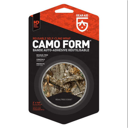 Bande élastique CAMO FORM Woodland Digital tissu extensible adhésif réutilisable