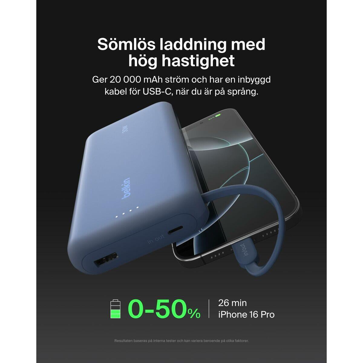 Powerbank BELKIN BPB024HQBL Bleu 5/5