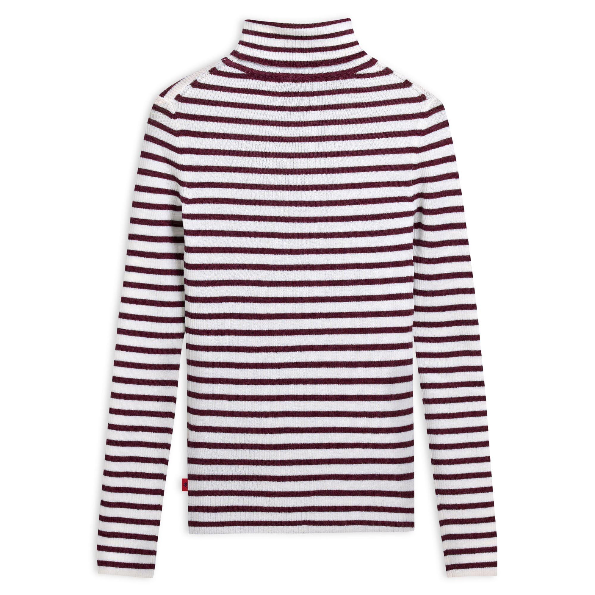 Maglione da donna in lana bianco da lifestyle 2/3