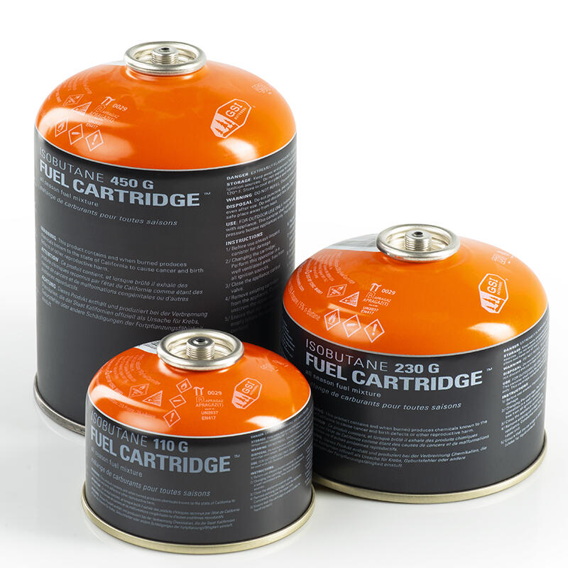 Gsi Outdoors - Cartouche Gaz Gsi Outdoor 450 G 4 Saisons En4170 - Réchaud - Orange - No Size - Decathlon