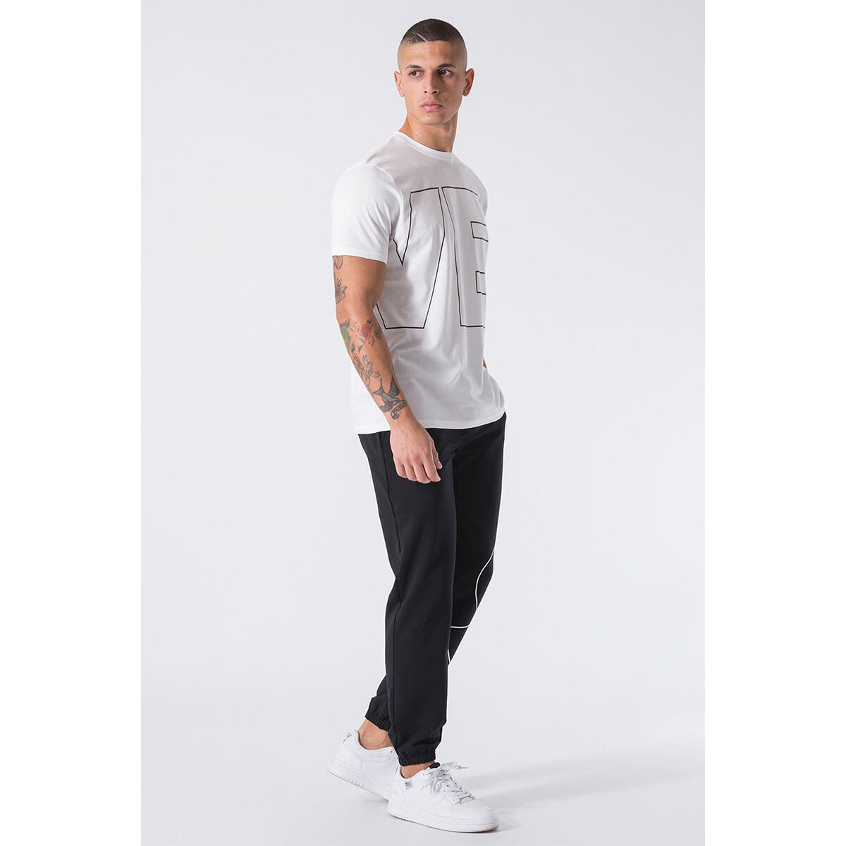 Everlast Camiseta Blanca Logo Grande 3/3