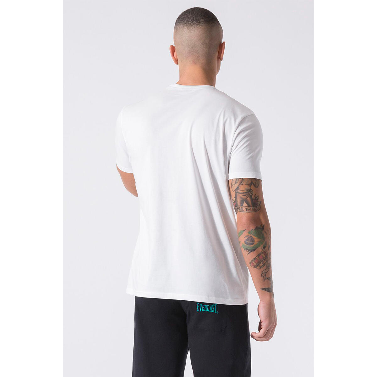 Everlast Camiseta Blanca Logo Grande 2/3