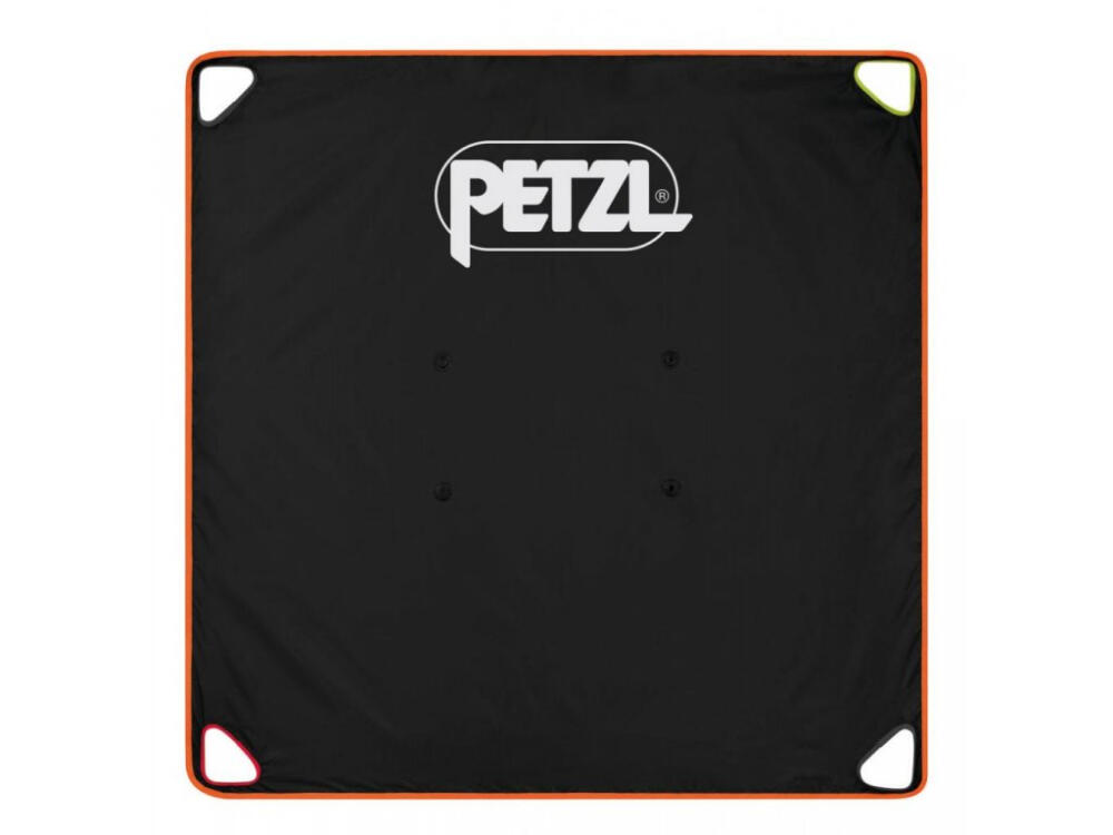 Bâche Petzl Tarp Pro 100x100 cm polyester 420D avec 4 poignées et coins colorés 1/1