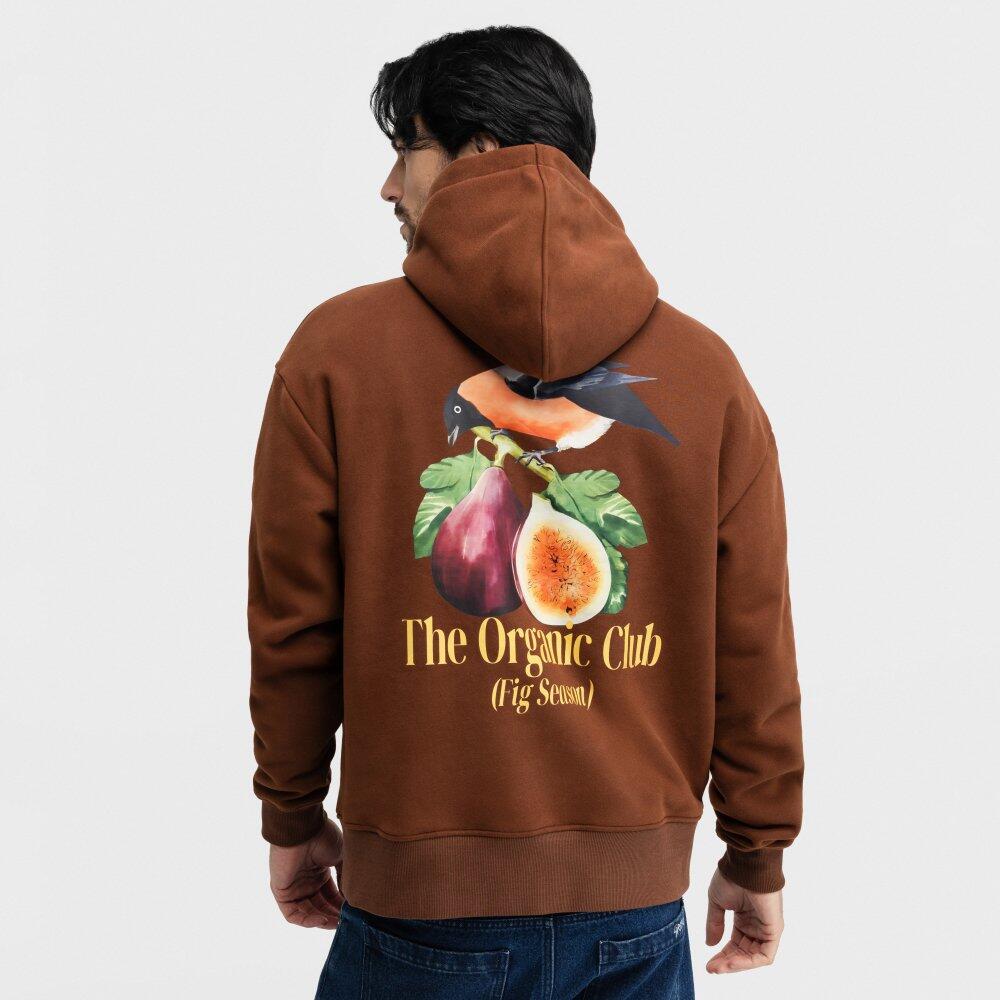 Men ’s hoodie Hoodart Brown Brown 6/7