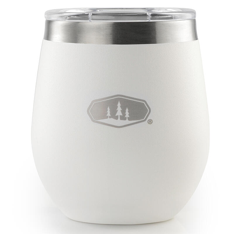 Gsi Outdoors - Gobelet Double Paroi Gsi Glacier Stainless 304 Blanc 84x84x96 Mm Sans Bpa - Mug - Blanc - No Size - Decathlon