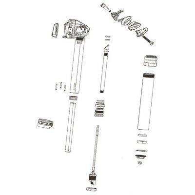 ROCKSHOX Kit dado spurgo reggisella Rockshox Reverb Stealth & Reverb Remote 10
