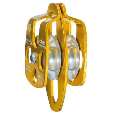 Carrucola Beal Transf Air 2 alluminio anodizzato doppia bassa frizione