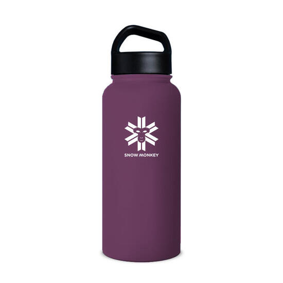 Borraccia termica Thermos Snow Monkey Traveler 1L - prugna acciaio 18/8