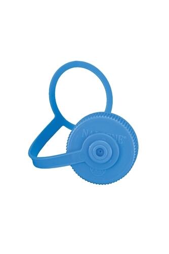 Tappo Nalgene Wide Mouth 53 mm Loop Top blu plastica resistente 20 g