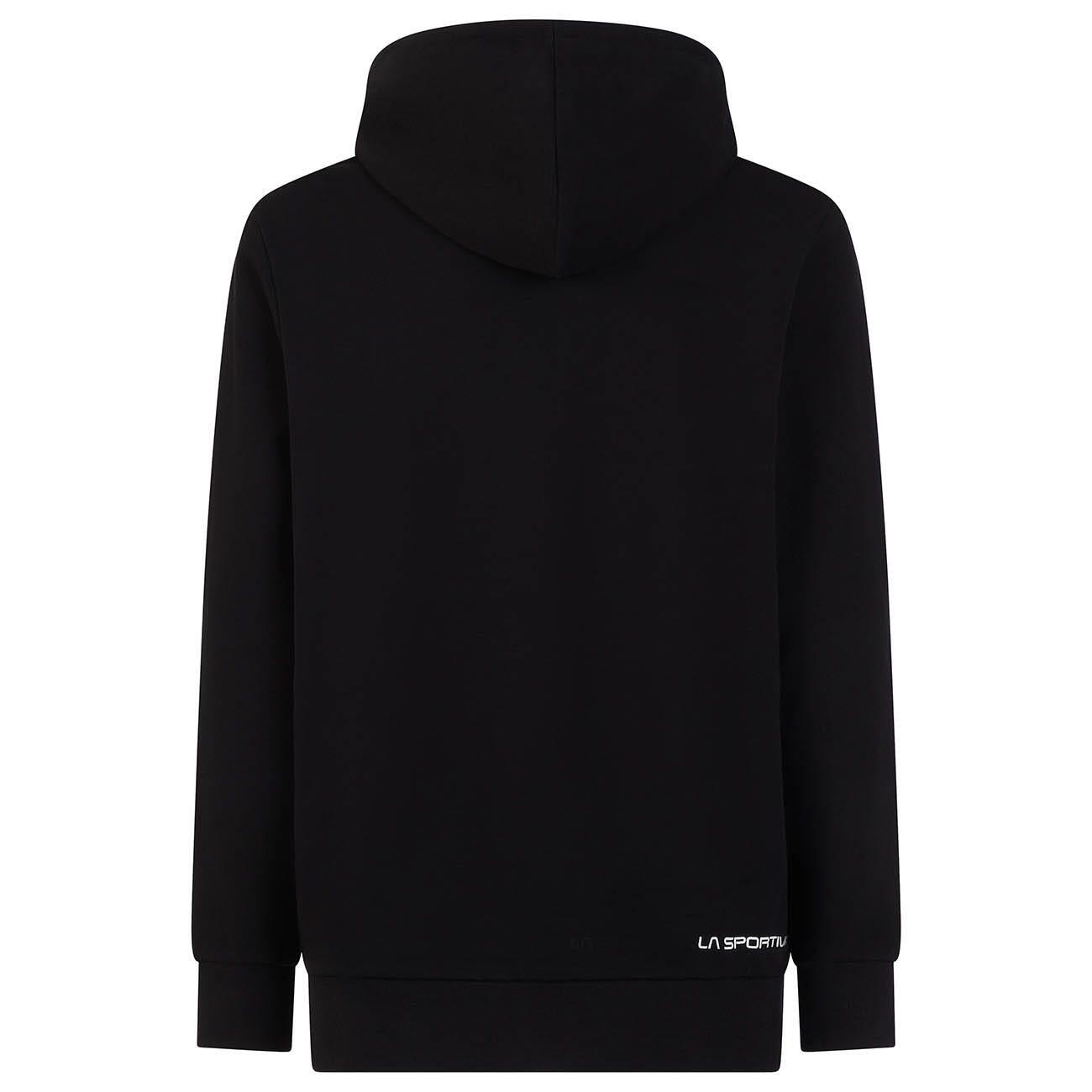 La Sportiva Logo Hoody Kapuzensweatshirt, 100% Baumwolle, Fleece, schwarz 2/2