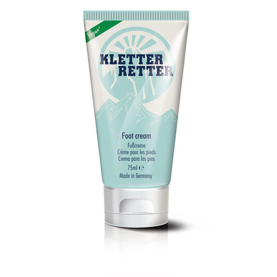 Regenerierende Fußcreme KletterRetter 75 ml 10% Harnstoff Minze vegan