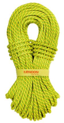 Corde d'escalade Tendon Ambition 9,8 mm Complete Shield 50 m jaune