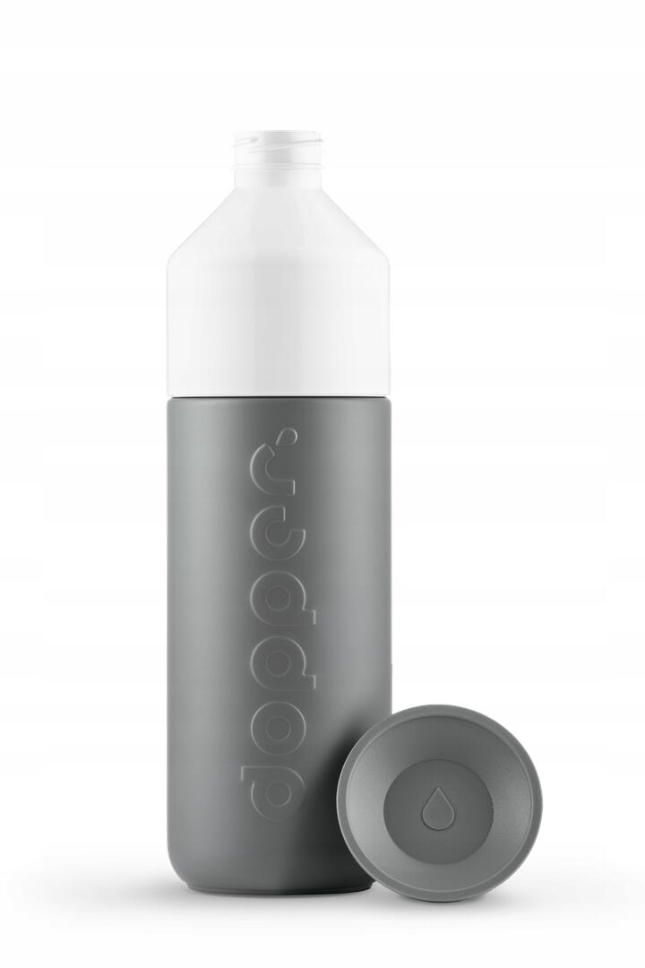 Butelka termiczna Dopper Glacier Grey 350 ml z kubkiem 3/6
