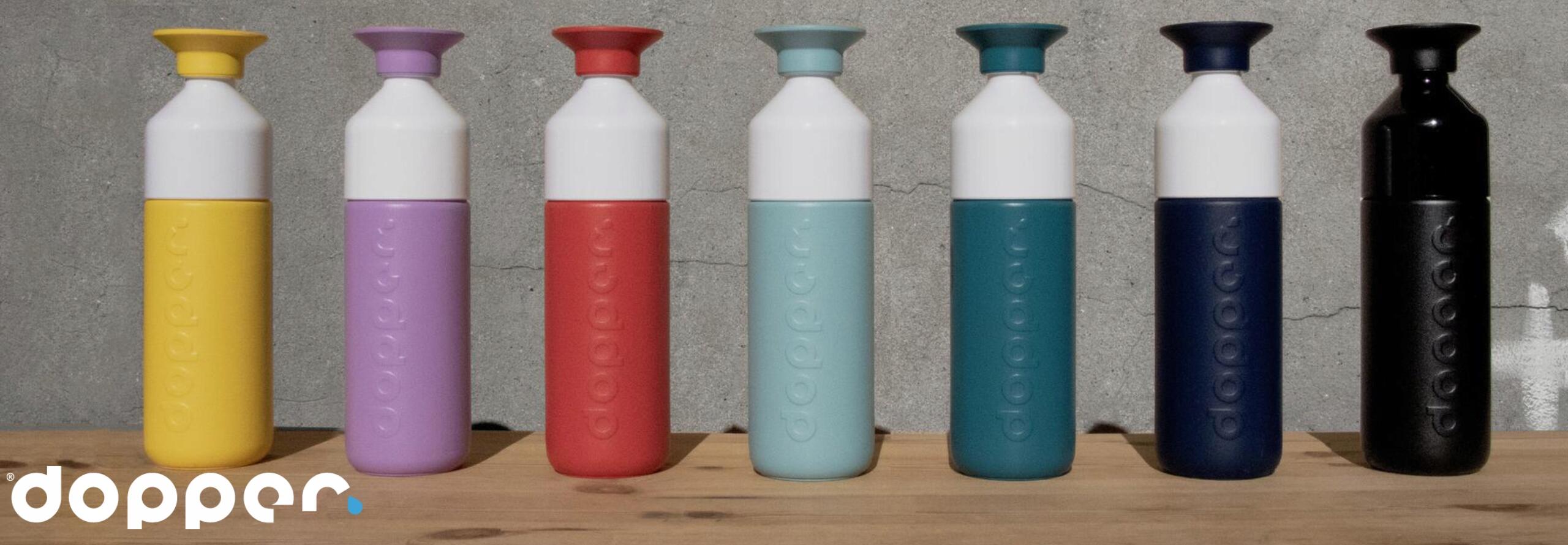 Butelka termiczna Dopper Terracotta 350 ml z kubkiem 7/7