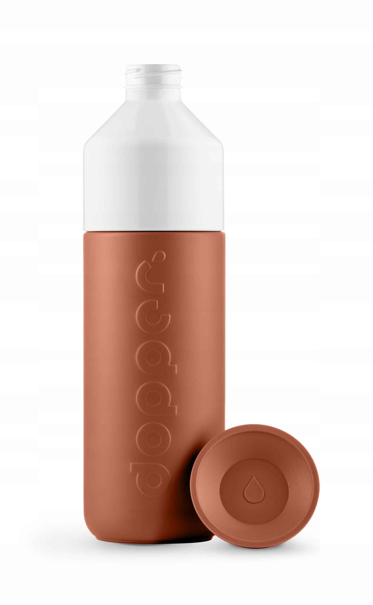 Butelka termiczna Dopper Terracotta 350 ml z kubkiem 3/7