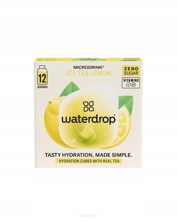 Elektrolity Waterdrop Microdrink o smaku Ice Tea Lemon x12
