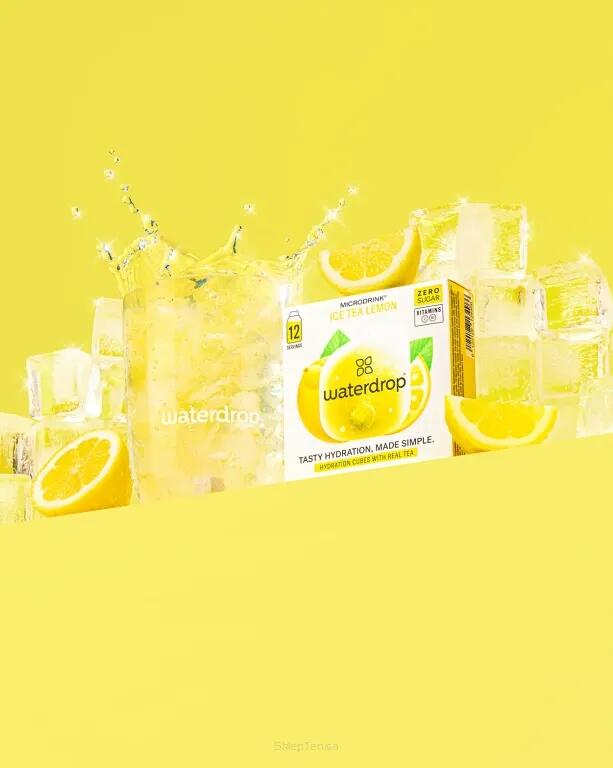 Elektrolity Waterdrop Microdrink o smaku Ice Tea Lemon x12 3/5