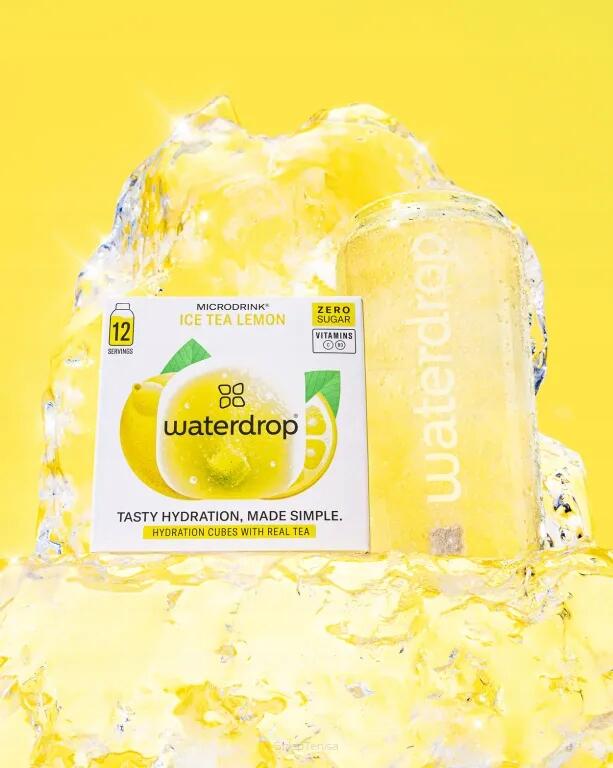 Elektrolity Waterdrop Microdrink o smaku Ice Tea Lemon x12 4/5