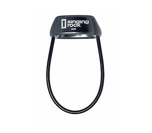 Assureur seau Singing Rock BUDDY duralumin noir 54 g pour cordes 7,8–11 mm