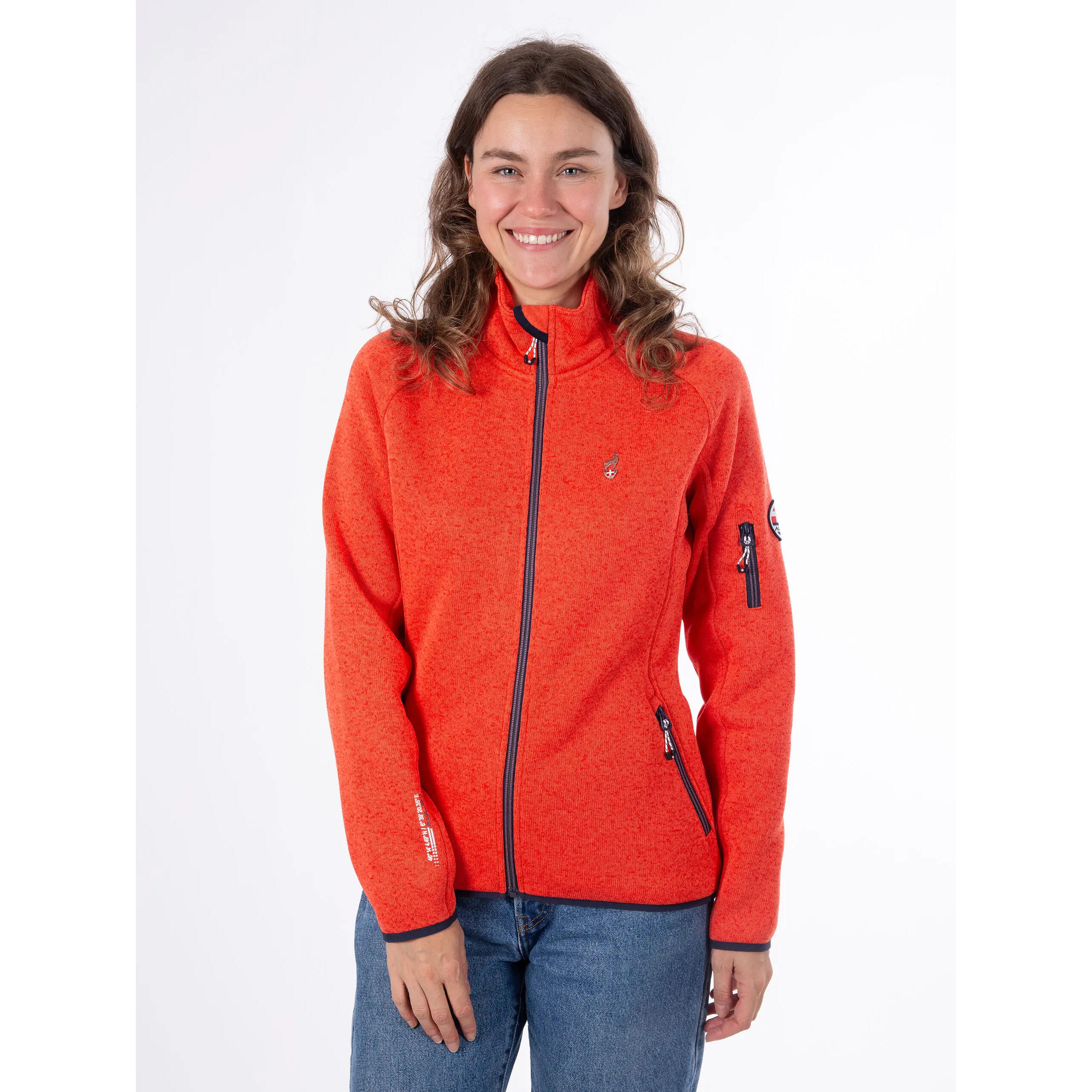 Aulp - Polaire Femme Aulp Rikka - Polaire - Rose|rouge - Decathlon