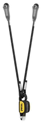 Longe double Petzl ABSORBICA-Y 80 cm — absorbeur déchirure progressive 80 cm