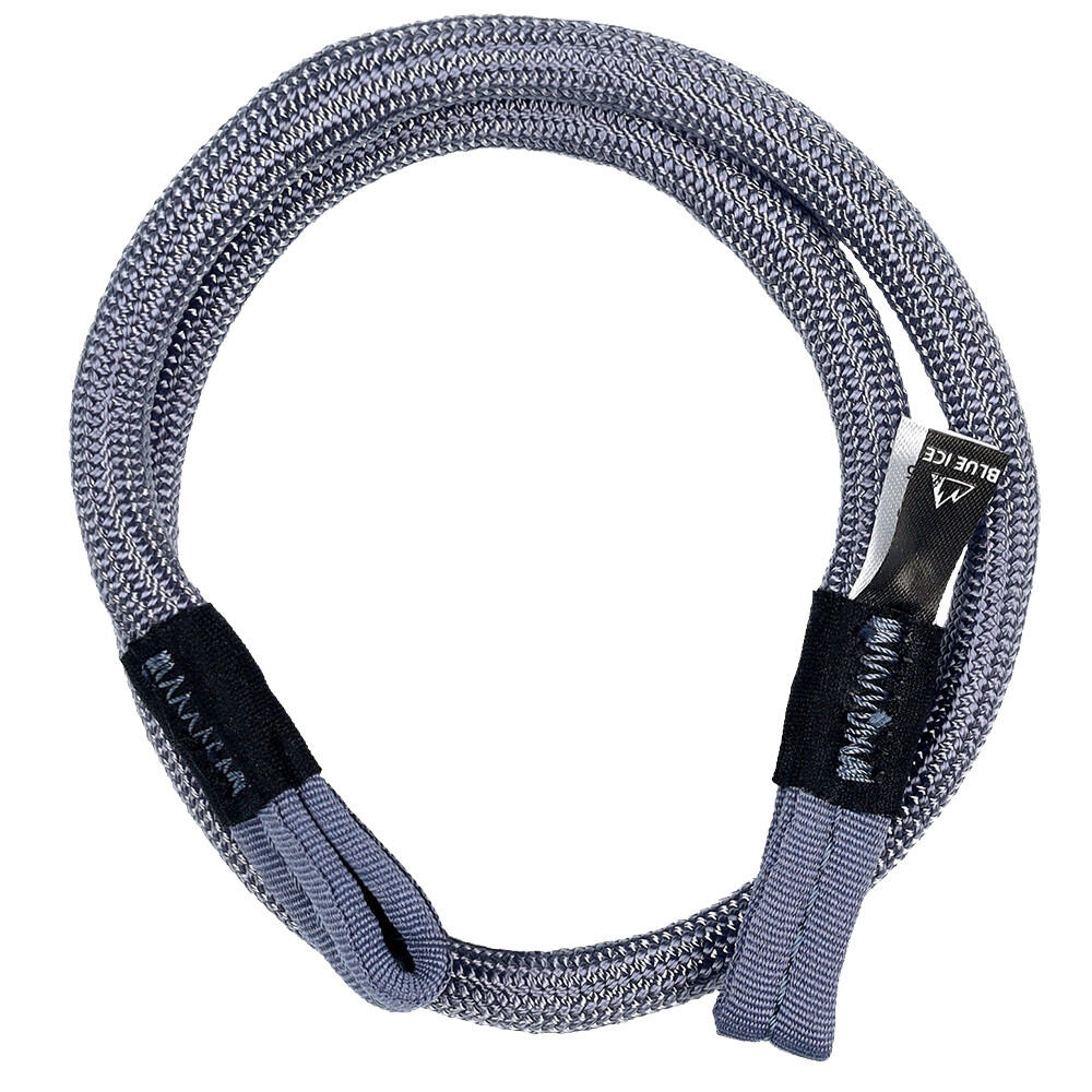 Fettuccia Alpine Runner Blue Ice 55 cm Dyneema grigia leggera 20 g per alpinismo 1/1