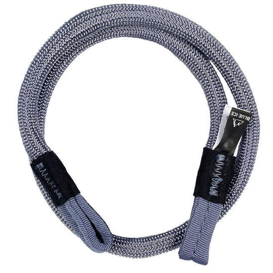 Fettuccia Alpine Runner Blue Ice 55 cm Dyneema grigia leggera 20 g per alpinismo