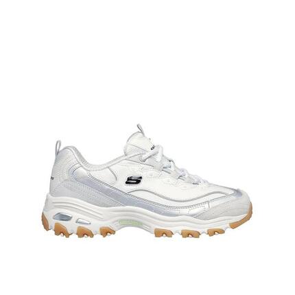 Zapatillas Skechers Mujer D'Lites - Dazzling Shine Blanco