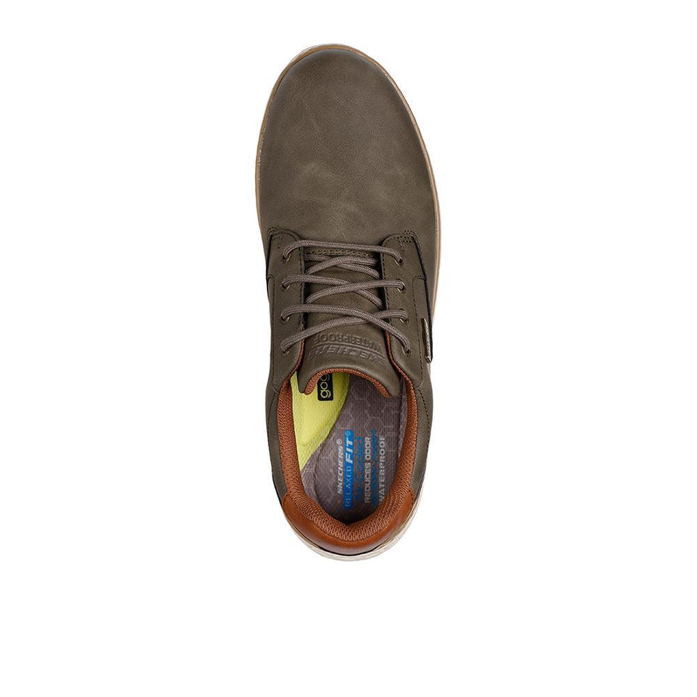 Sapatos Skechers Homem Garlan - Pryor Verde 3/5