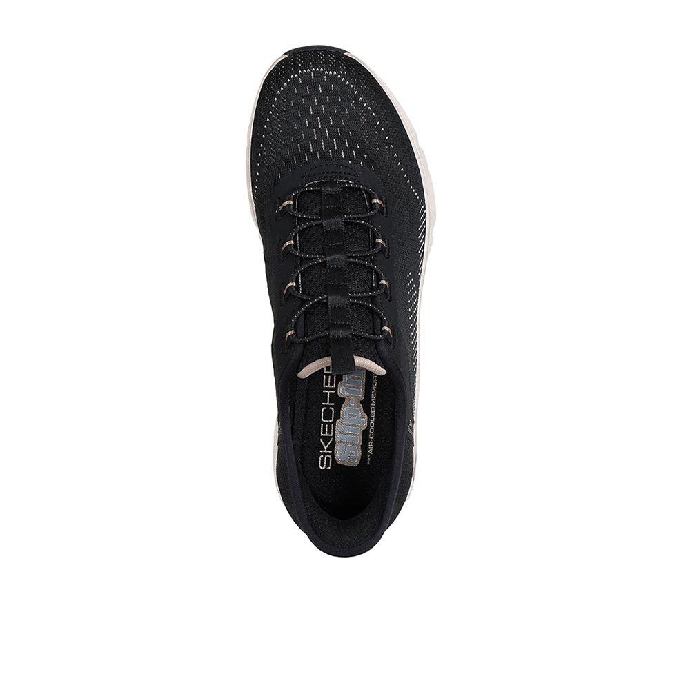 Ténis Skechers Mulher Ténis Skechers Mulher Glide - Step gratify Preto 3/6