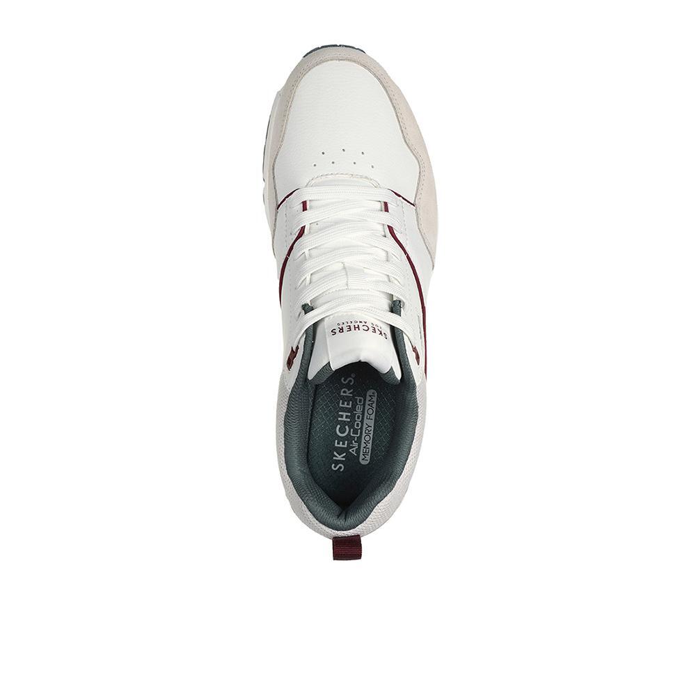 Ténis Skechers Homem Uno - Retro One Branco 3/5