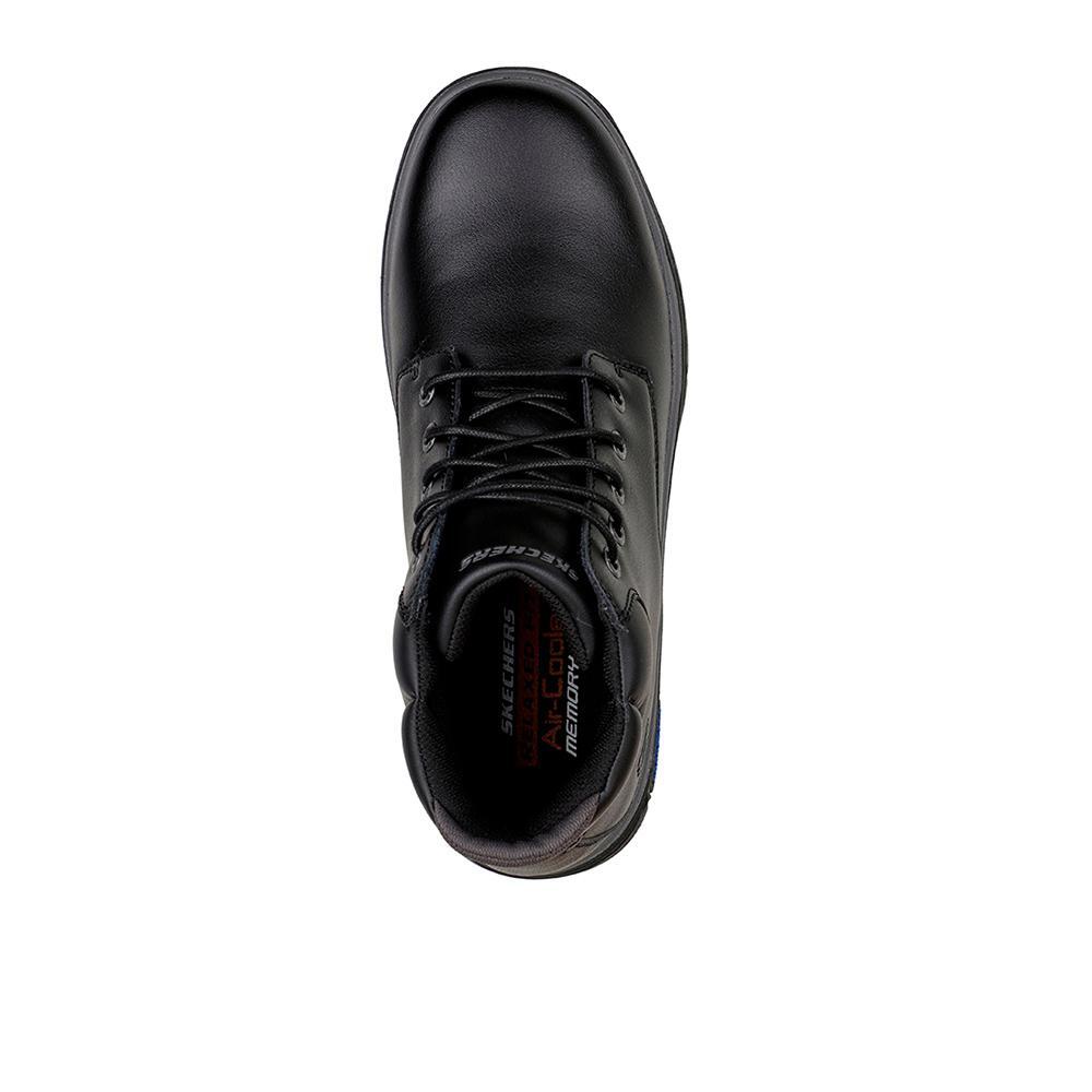 Botins Skechers Homem Segment 2.0 - Brogden Preto 3/5