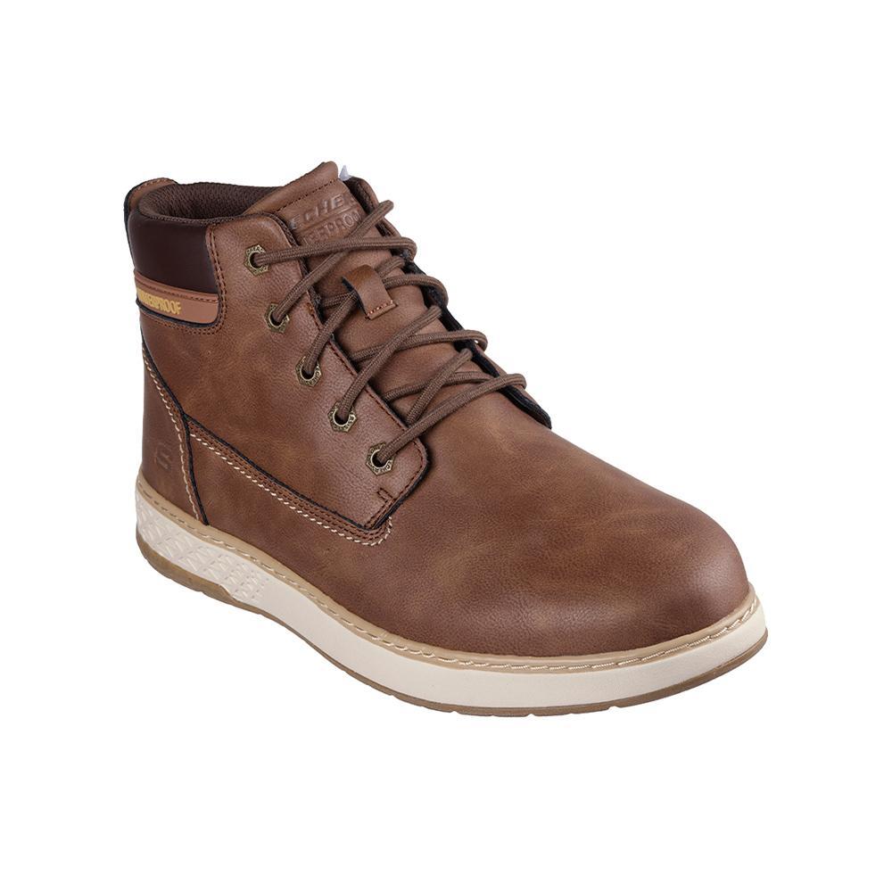 Botins Skechers Homem Garlan - Deno Castanhos 2/4