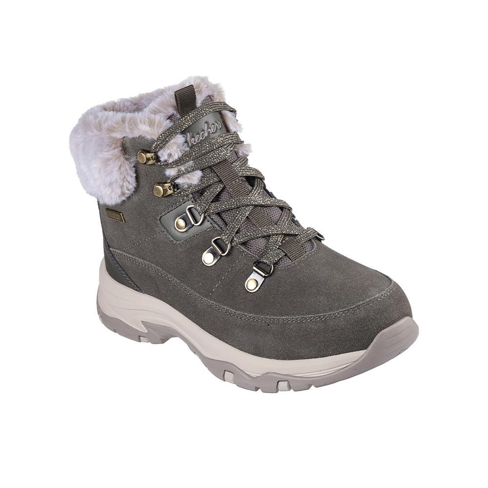 Botins Skechers Mulher Trego - Snow Worries Verde 2/5