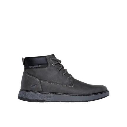 Botines Skechers Hombre Garlan - Deno Gris Carbón
