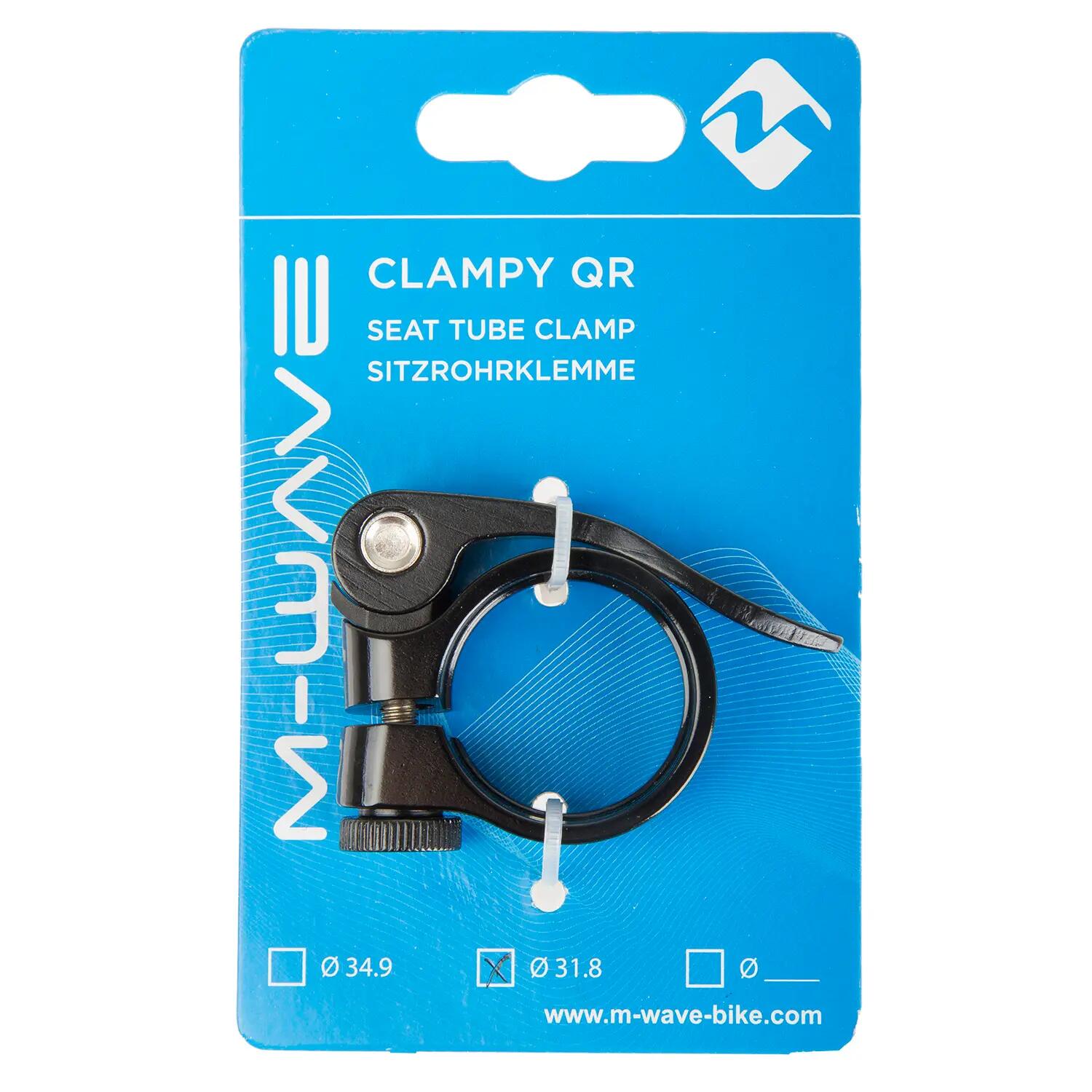SERRAGE DE SELLE M-WAVE - CLAMPY QR 2/2