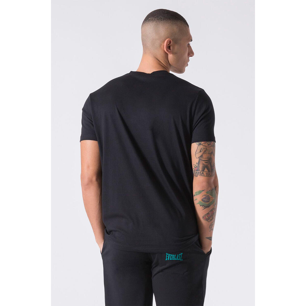 Everlast Camiseta Negra Logo Grande 2/3