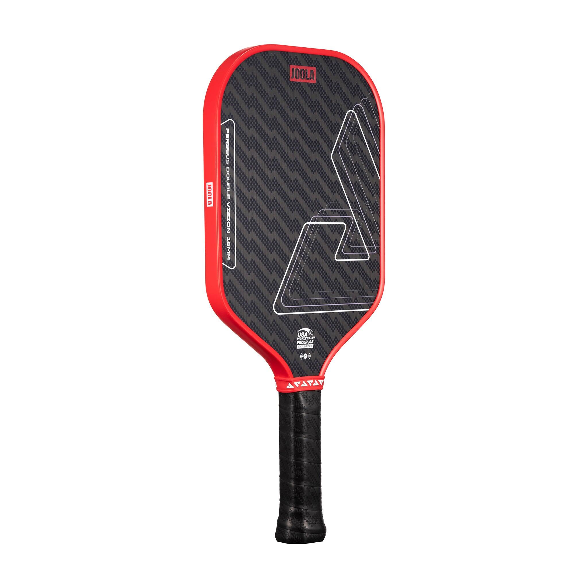 Pickleball Paddle  Perseus Double Vision 16 - Ignite Red 2/5