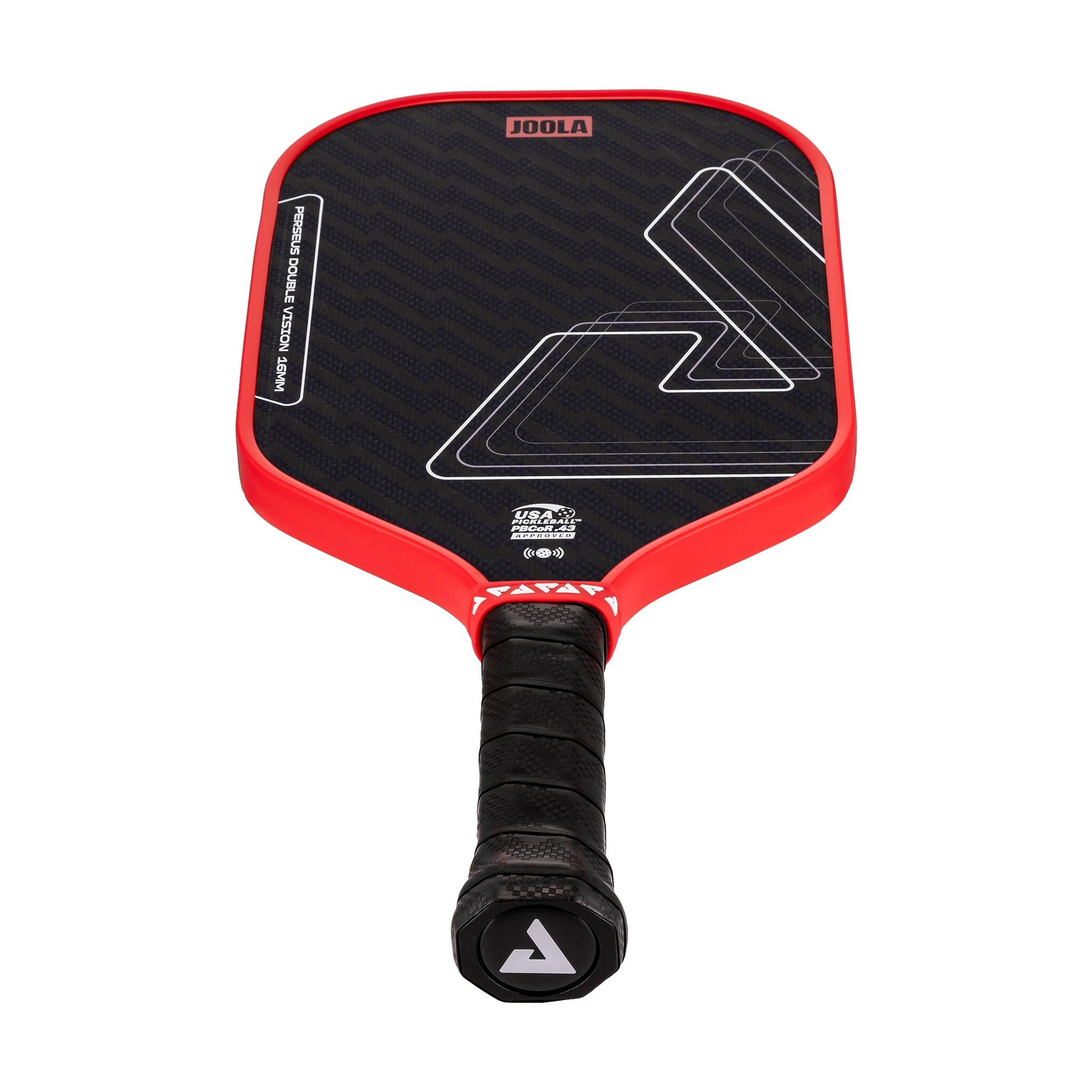 Pickleball Paddle  Perseus Double Vision 16 - Ignite Red 4/5