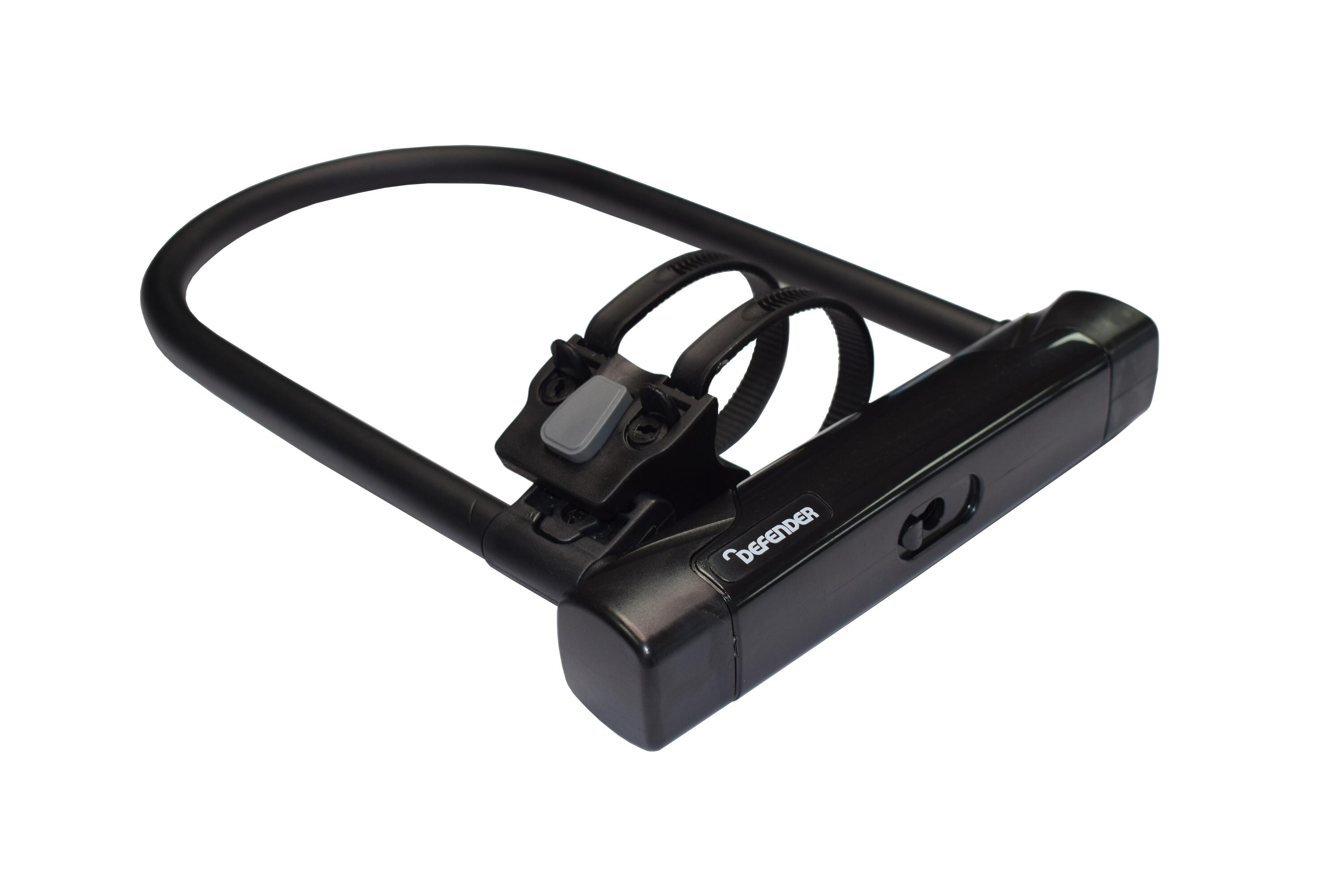 SQUIRE Candado en D 230 mm, acero endurecido 11 mm con soporte. 2/3