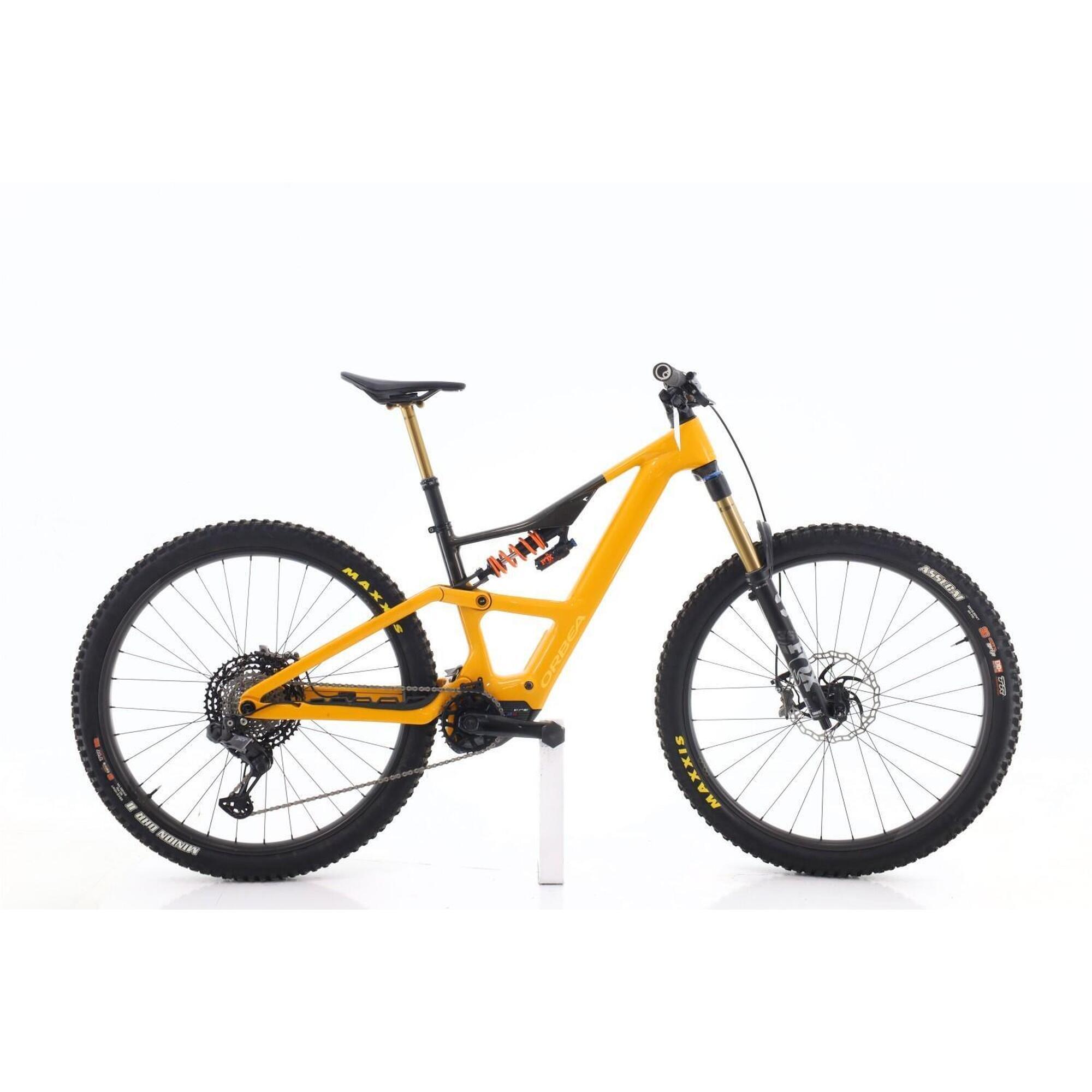 Orbea - Ebike Reconditionné ·  Rise Lt M-team Xt Di2 · Très Bon État - Vélo Tout Terrain - Orange - S - 155-164cm - Decathlon